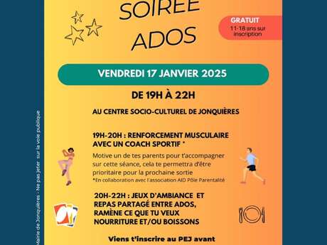 Soirée Ados