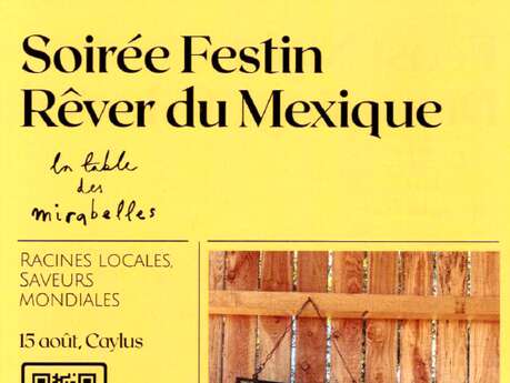 Soirée Festin - Rêver du Mexique