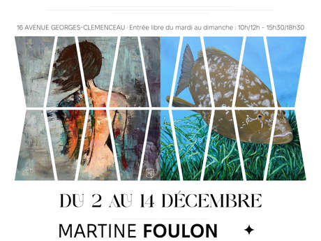 Exposition : Martine FOULON & DOMS.