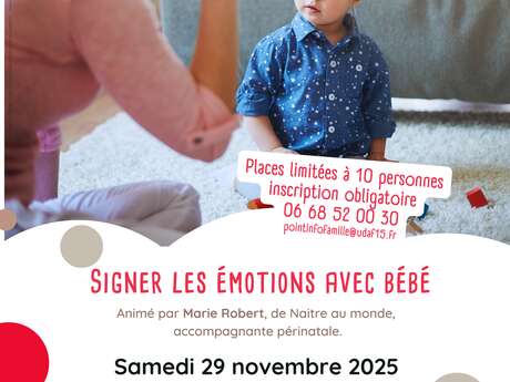 Signer les émotions avec bébé. Signer les émotions avec bébé.