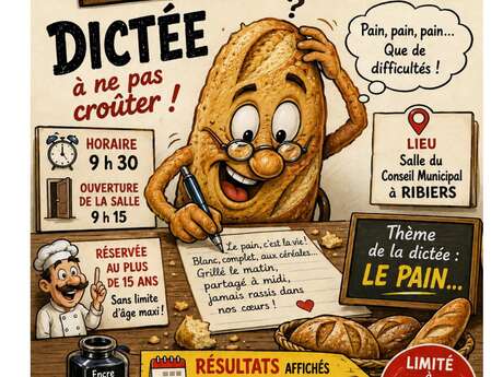 Fête du pain :  dictée