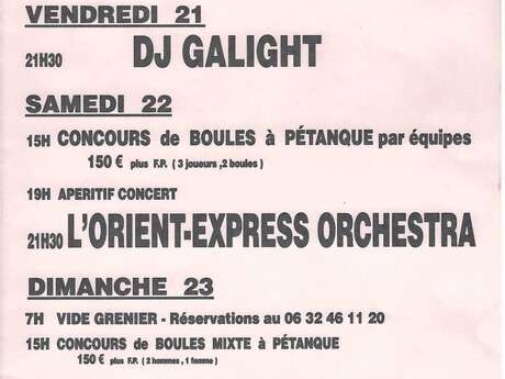 Fête votive