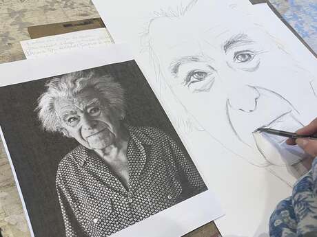 Stage de dessin - Portrait au crayon