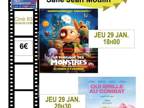 Ciné 83 : projection du film "La Fabrique des monstres"