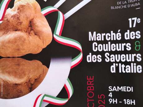 Marché des Couleurs et des Saveurs d'Italie. 17 ème édition.