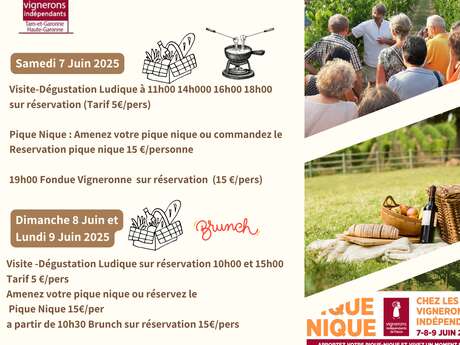 Pique nique des vignerons indépendants