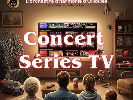 TV-Serien-Konzert des Blasorchesters von Ollioules