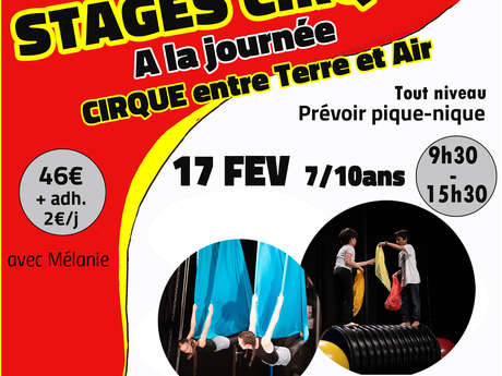 Découverte cirque 11/15 ans à la journée