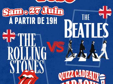 Blind test The Beatles VS The Rolling Stones