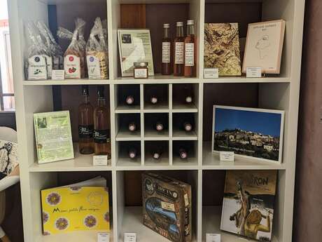 Boutique du terroir de l'Espace Manfredo Borsi