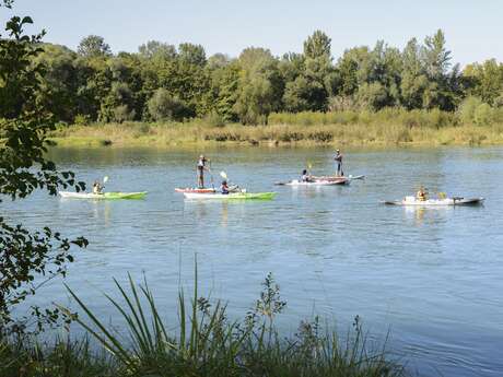 Kayaking on the Rhône (half a day) Kayaking on the Rhône (half a day)