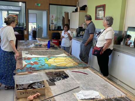 Journées du patrimoine | Portes ouvertes de l'atelier "Christine Charbonnel Meilleur Ouvrier de France en vitraux d’art"
