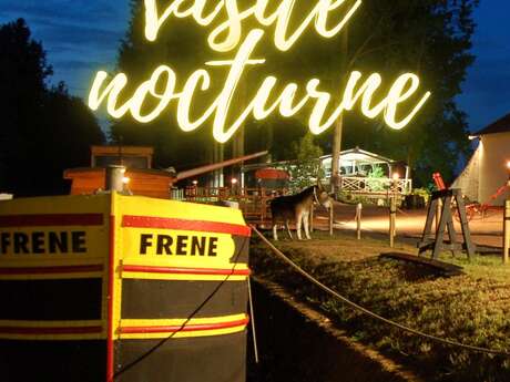 Visite nocturne du musée du canal de Berry