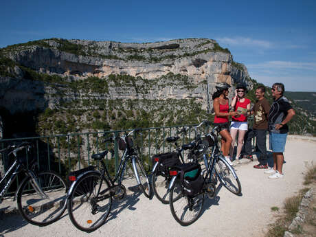 Cycle route - The Nesque River Canyons