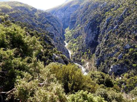 LA PALUD SUR VERDON - Le Bastidon en  aller retour