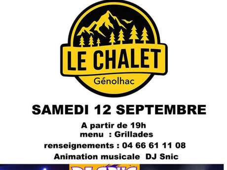 Soirée de fermeture du Chalet