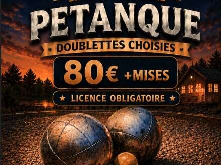 Concours de pétanque en semi-nocturne à Malijai