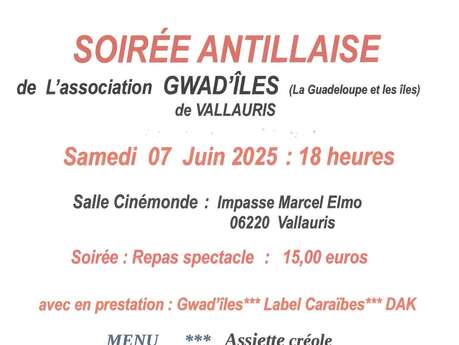 Soirée Antillaise