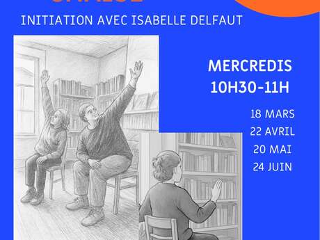 Atelier de yoga sur chaise