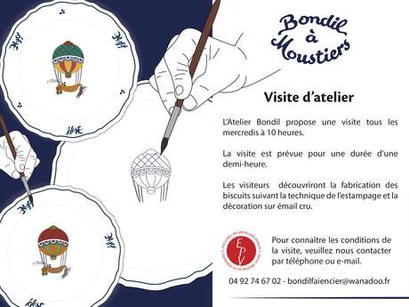 Visite de l'atelier Bondil
