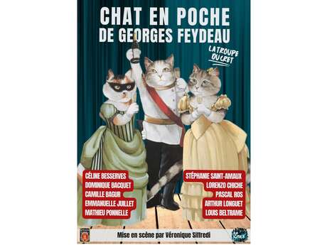 Pièce de théâtre "Le chat en poche"