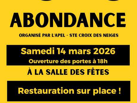 APEL Loto - Sainte-Croix des Neiges