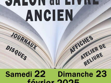 Salon du livre ancien Du 22 au 23 fév 2025