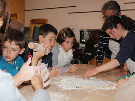 Ateliers en famille au moulin