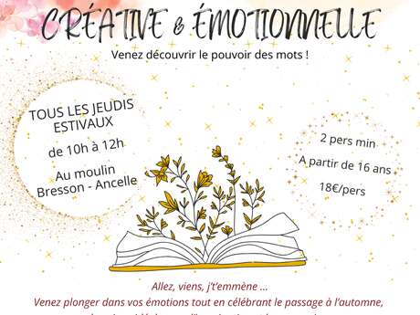Ecriture créative et émotionnelle