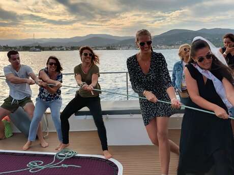 Gita di mezza giornata in catamarano nel Golfo di Saint-Tropez