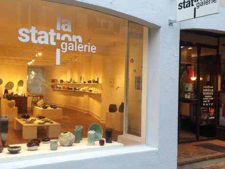 La Station Galerie, céramique contemporaine.