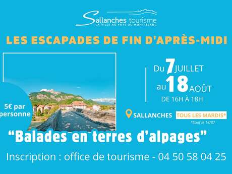 Nos escapades de fin d'après-midi