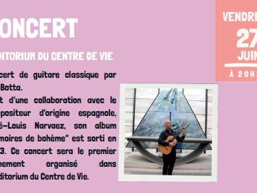 Concert Luc BOTTA