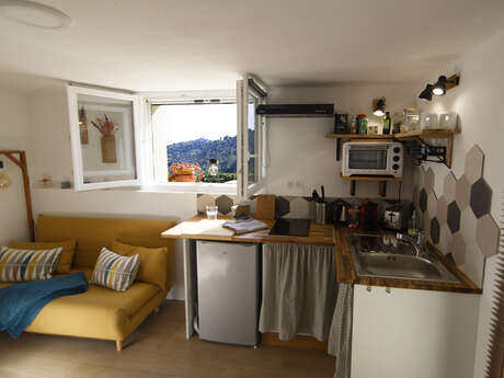 Charmant 2 pièces vue Saint Paul de Vence