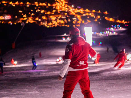 Descente aux flambeaux des ESF