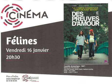 Séance de cinéma "Des preuves d'amour"