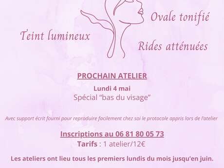 Atelier yoga du visage