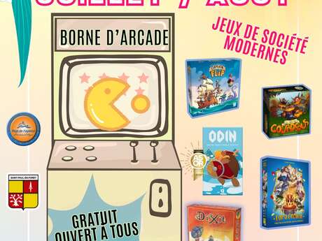 Jeux de société - Borne  ARCADE