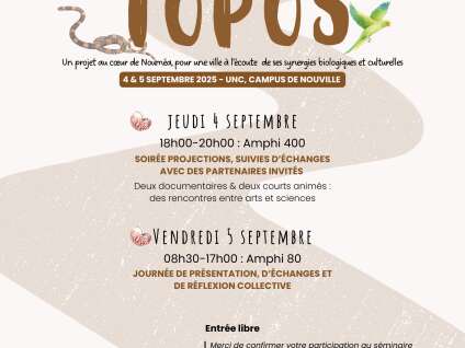 Séminaire de lancement du programme de recherche TOPOS