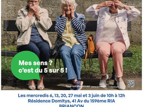 Atelier des sens à la Résidence Dolitys