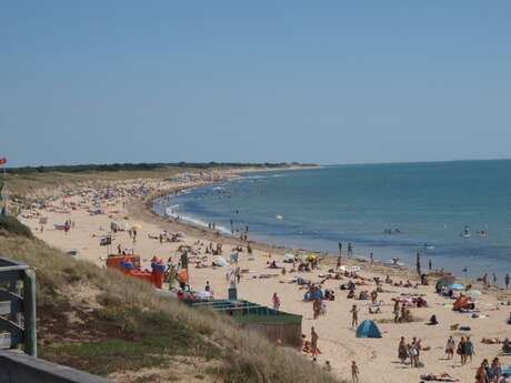 Plage des Gollandières