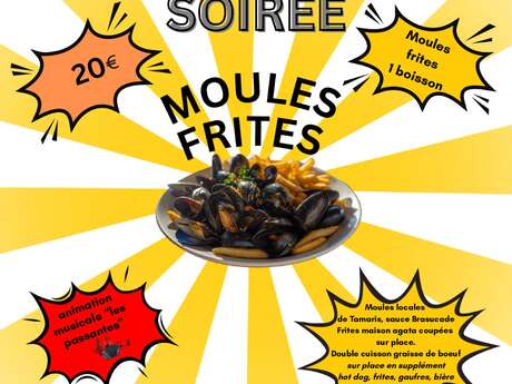 Soirée moules frites