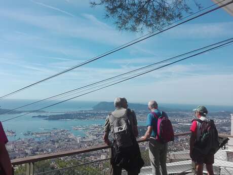 Sentiers de randonnée au sommet du Mont Faron