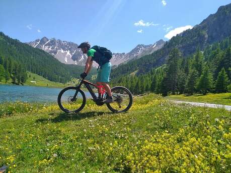 Le Mélezin par le lac de l’Orceyrette