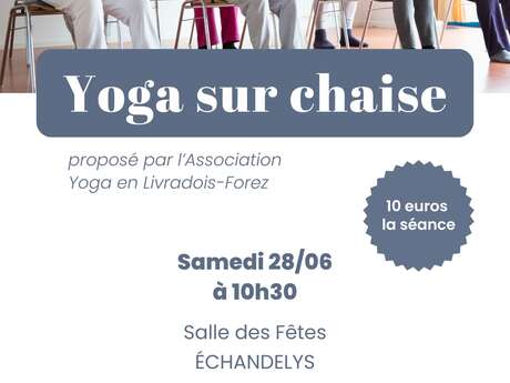 Yoga sur chaise