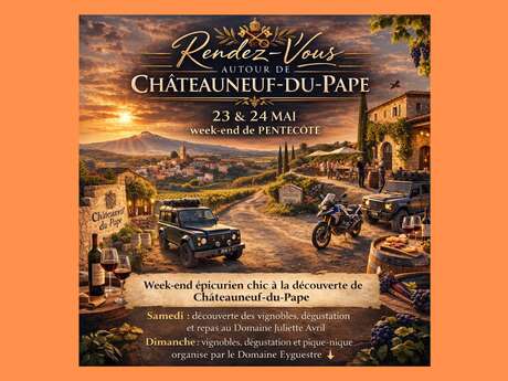 Rendez-vous autour de Châteauneuf-du-Pape - Domaine Juliette Avril