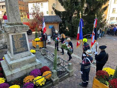 Commémoration de l'Armistice du 11 novembre 1918