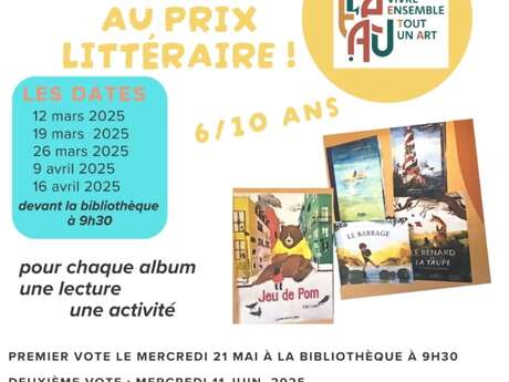 Activité famille "Prix littéraire"