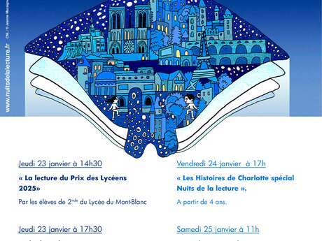 Reading for the Prix des lycéens - Les Nuits de la lecture 2025