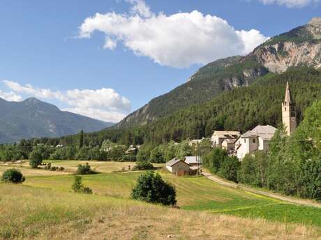 Sentier d'observation du paysage autour de Val-des-Prés
